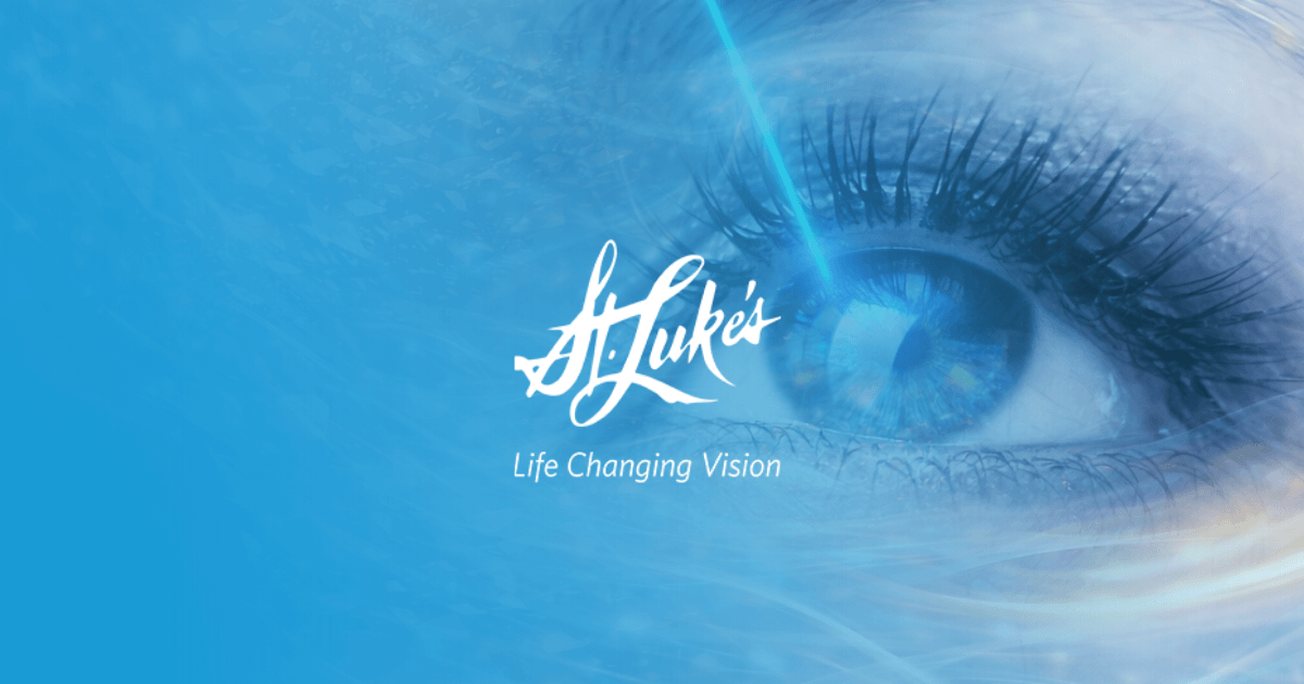 A decorative image representing the LASIK procedure